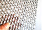 Antique Plated finished Flat Architectural Wire Mesh For Cabinet Decoration