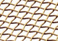 Decorative Antique Bronze Plated Architectural Wire Mesh For Window Screen