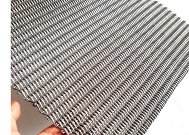 Decorative Metal Mesh for Wall Cladding, 6mm Woven Wire Mesh for Elevator Walls