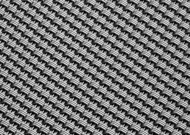 Corridor Walls Cab Woven Wire Mesh As Elevator Mesh