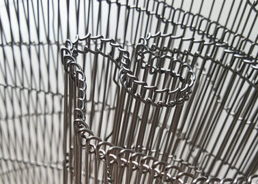 Decorative Flexible Metal Mesh Curtain For Background