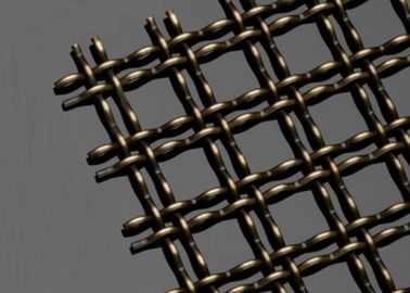 Square Hole Hebrides Wire Mesh For Wall Cladding Decoration