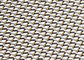 SS Crimped Weave Decorative Wire Mesh For Wall Staircases Isolation Screen
