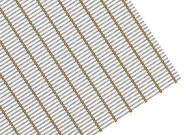 Aluminum Wire Mesh Panels For Decoration Architecture Ceiling