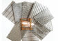 Copper Architectural Wire Mesh , Cable Rod Weave Architectural Metal Screen