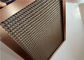 Pre - Crimped Woven Architectural Wire Mesh Panels With Versatile Spine Frame