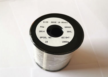 0.05MM Dia Ultra Fine Wire Soft Stainless Steel For Petrochemical Industries