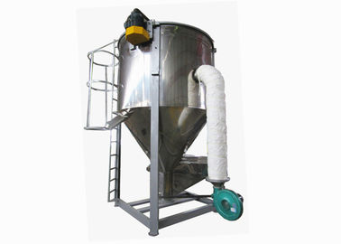 3000 Kgs Vertical Dryer Plastic Mixer Machine , Ss Plastic Granule Mixer