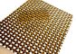 Antique Plated Woven Architectural Metal Mesh Fabric For Elevator Interior