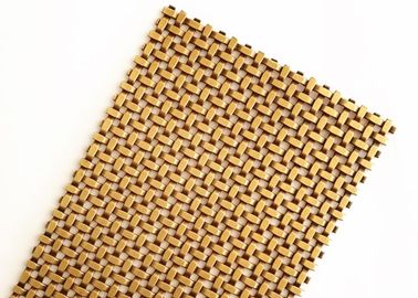 SS304 Woven Wire Mesh For Kitchen Furniture Door Balustrade