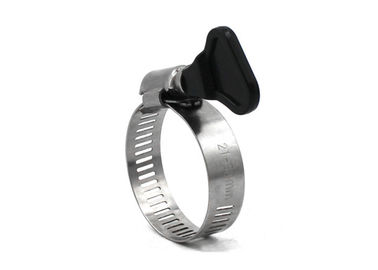 12.7mm American Style Perforated Stainless Steel Clamp With Handle For HAVC