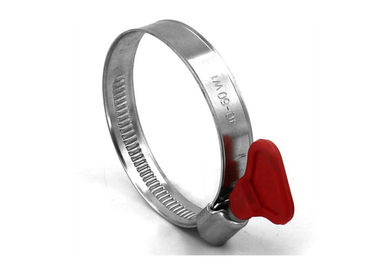 German Handle Type Stainless Steel Hose Clamps For Automobile Oil Pipe