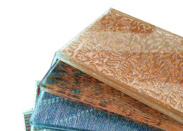 Wire Mesh Architectural Laminated Glass For Retail Spaces