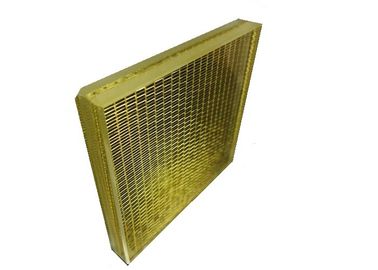 PVB Luxury Metal Mesh Laminated Glass Space Partition
