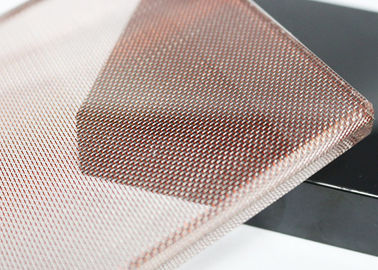 8 Mm Fine Fabric Mesh Laminated Glass Interior Decoration