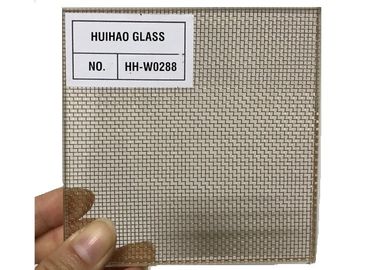 Enclosure Wired Security Laminated Glass Stainless Steel Wire Mesh