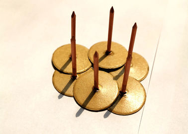Bevel Edge Cup Head Insulation Weld Pins With retaining washer