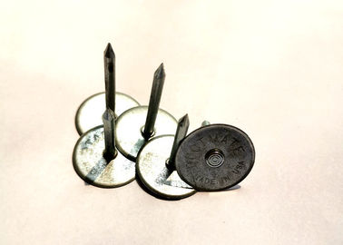 Bevel Edge Cup Head Insulation Weld Pins With retaining washer