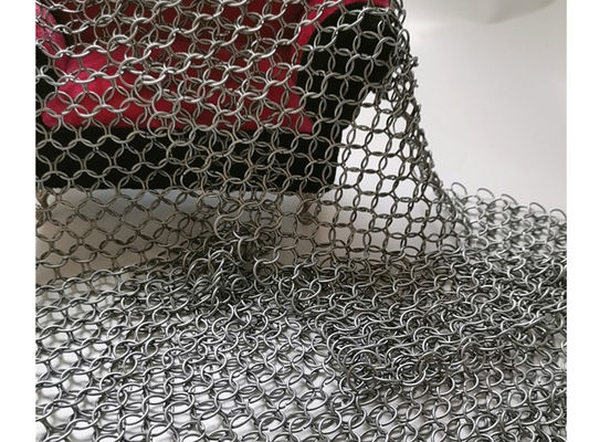 Weave Type Carton Steel Round Ring Mesh Chainmail Ring Belt