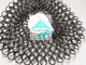 Round Ring Chainmail weave 1.2mm X 12mm Metal Ring Mesh Space Dividers