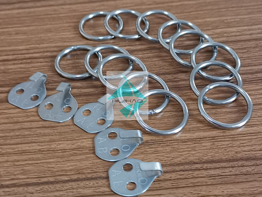 Insulation Lacing Ring Washer Syatem , Lacing Hook System For Fixing Fabrication