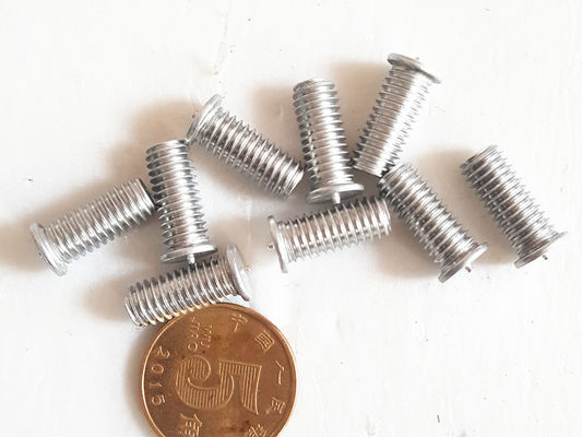 M6 Stainless Steel Stud Welding Pins With Internal Female Thread For Arc Welding