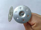 40 mm Diameter Steel Round 50 mm Length Perforated Base Insulation Hangers