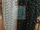 Wall Divider 1.6mm Metal Mesh Drapery Anodized Surface Treatment Aluminium Chain Link