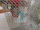 Stainless Steel Weld Electroplating Ring Mesh Curtain 2mm Wire 20mm External Diameter