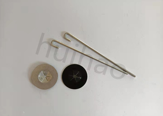 Aluminum J Hook 95mm Pin Solar Panel Clips Bird Guard With Self Locking Washer