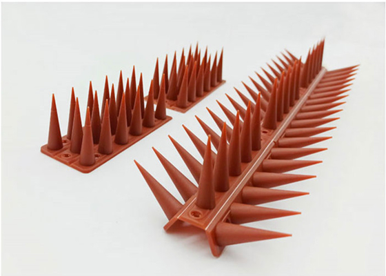 Plastic Fence Wall Anti Climb Bird Deterrent Spikes Use Design On Rooftops Fence