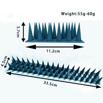 Plastic Fence Wall Anti Climb Bird Deterrent Spikes Use Design On Rooftops Fence