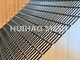 Wall Coverings Design 1.5mm Architectural Woven Wire Mesh Pvdf Black Color Aluminum