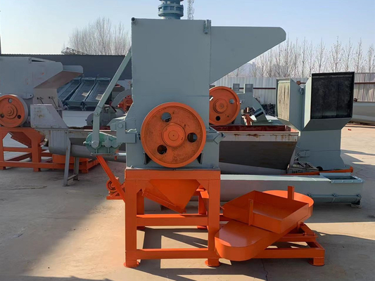 PET PP PE PVC Waste Plastic Crusher 37KW Plastic Crushing Recycling Machine