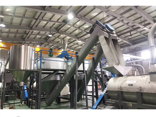 Polyester Staple Plastic Recycling Machine 1500RPM 190KW For Waste Recycle Plant