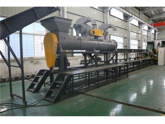 50PPM PET Bottle Recycling Line PLC 800KW Dirty Flakes Production Line