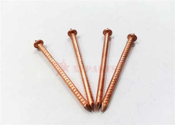 Copper Coated Ms Cd Stud Welding Pins 3mm X 85mm To Fix Insulation Materials