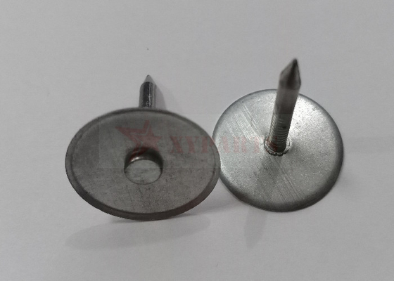 3.4mm Galvanized Steel Stud Welding Insulation Pins With Cup Head