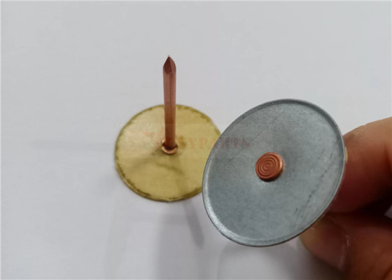 12 Ga X 38 Mm Insulation Cupped Head Weld Pins For HVAC Insulation