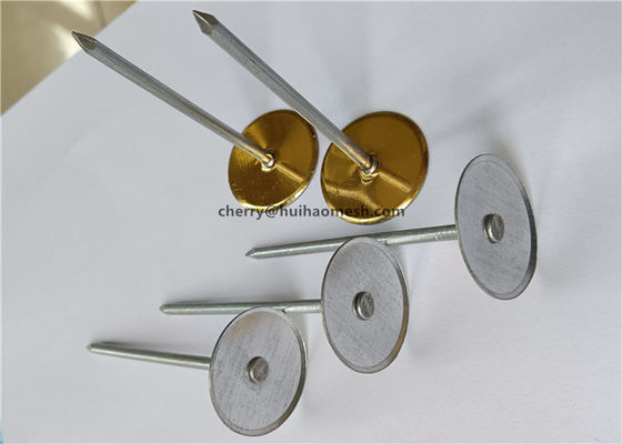 10 Gauge HVAC Ducting Insulation Weld Pins For Duct Wrap Or Duct Liner Fastening Works