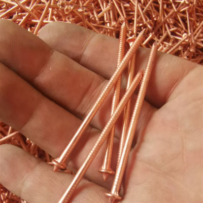 3 X 100 MM Copper Coated CD Weld Pins With Pointed Head