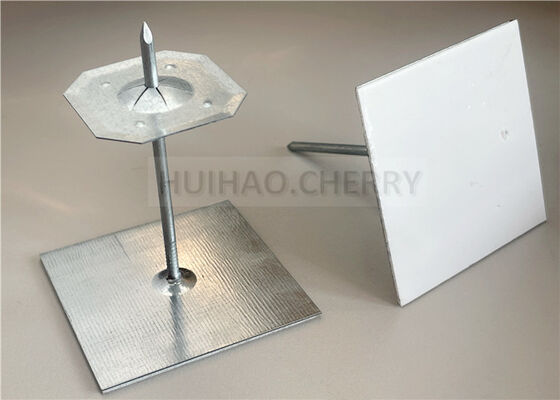 Galvanized Steel Insulation Stick Pins And Washers For Securing Insulation Board To Walls Ceilings Floors