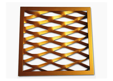 Security Walls Partition Expanded Metal Mesh, Architectural Metal Screen Facade