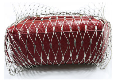 Flexible Stainless Steel Rope Mesh Anti-theft Bag For Backpack Protector