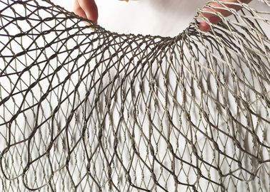 Customization Stainless Steel Anti-theft Wire Rope Mesh Bag For Protection