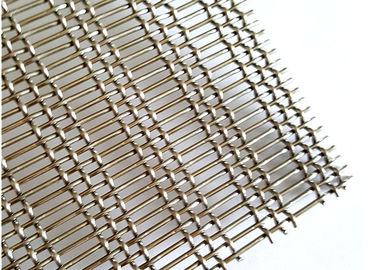 Frame Design Woven Type Stainless Steel Wall Divide Fabric Wire Mesh In Stock
