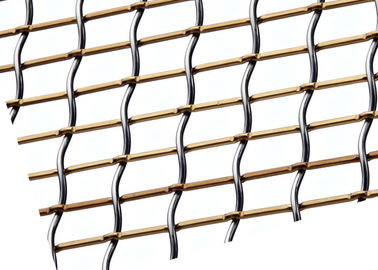 Stainless Steel Architectural Wire Mesh, Decorative Interior Wall Cladding mesh