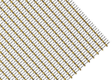 Interior & Exterior Architectural Wire Mesh with Stainless Steel And Cooper Wire