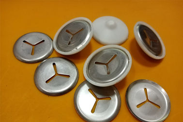 38mm Self Locking Insulation Pins And Clips With Or Without Plastic Coated For Marine Thermal Insulation Fastening Works