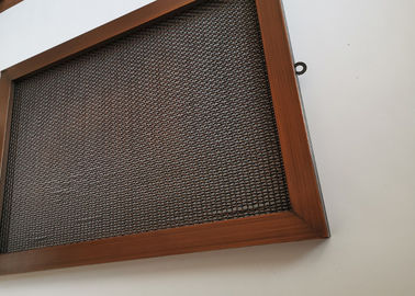 Cable Rod Architectural Wire Mesh Fabric For Facade Cladding Or Room Divider